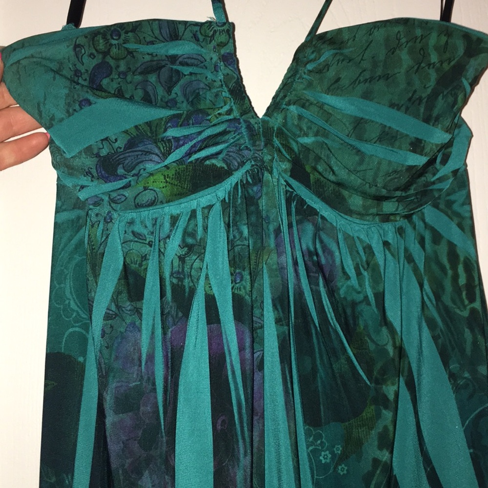 Turquoise dress. Size M